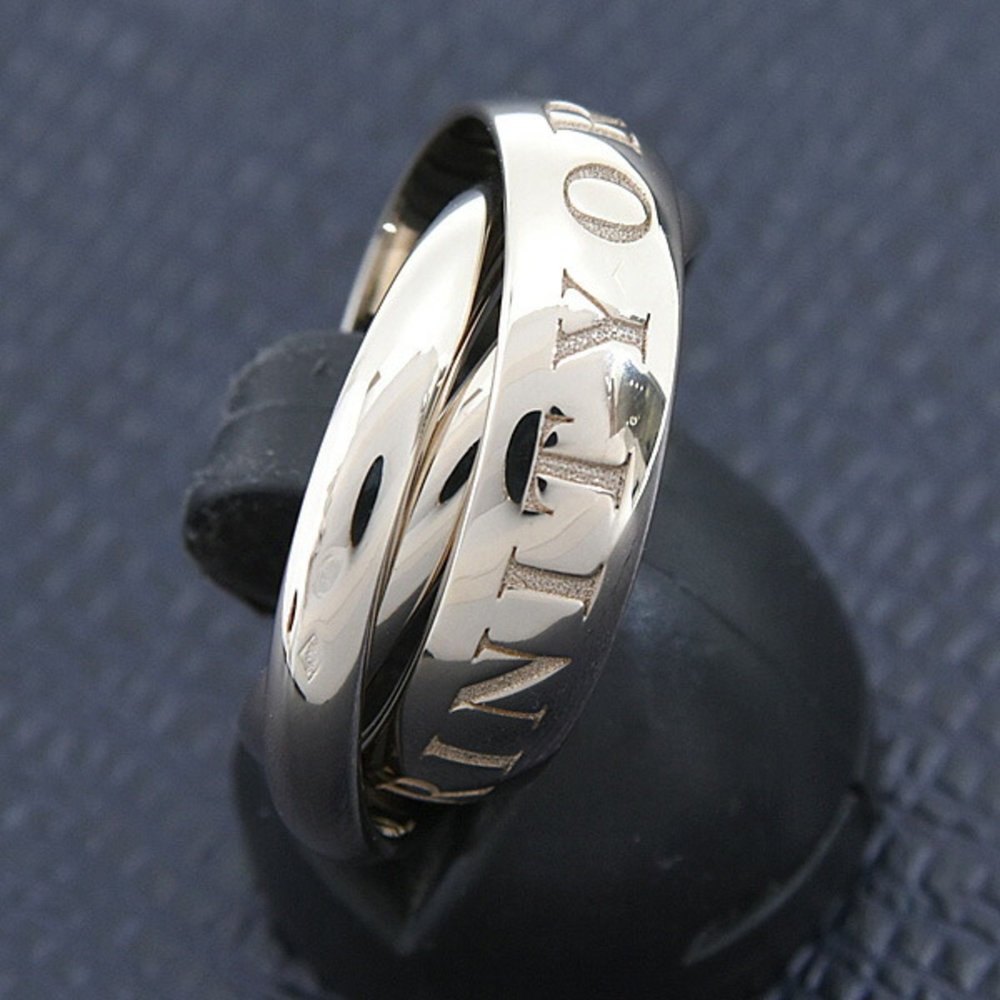 Cartier Authentic Silver Trinity Ring - image 8